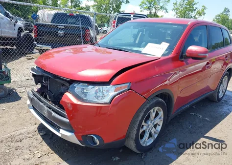 2015 Mitsubishi Outlander Se из США, поврежденный, VIN JA4AD3A35FZ011562